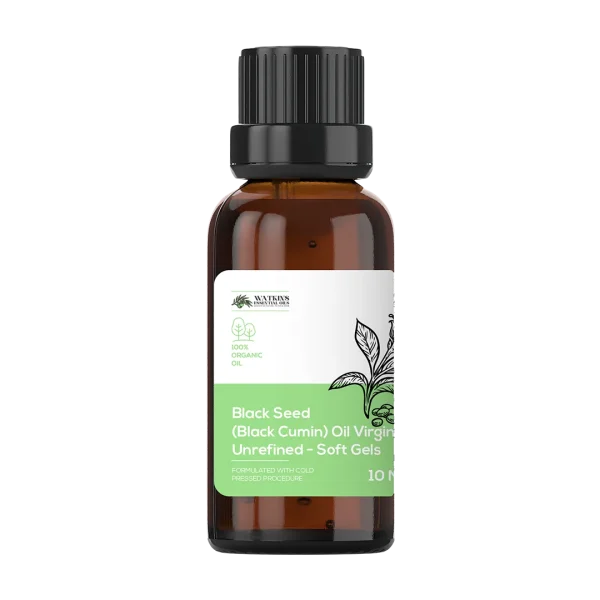 Black Seed (Black Cumin) Oil Virgin, Unrefined - Soft Gels